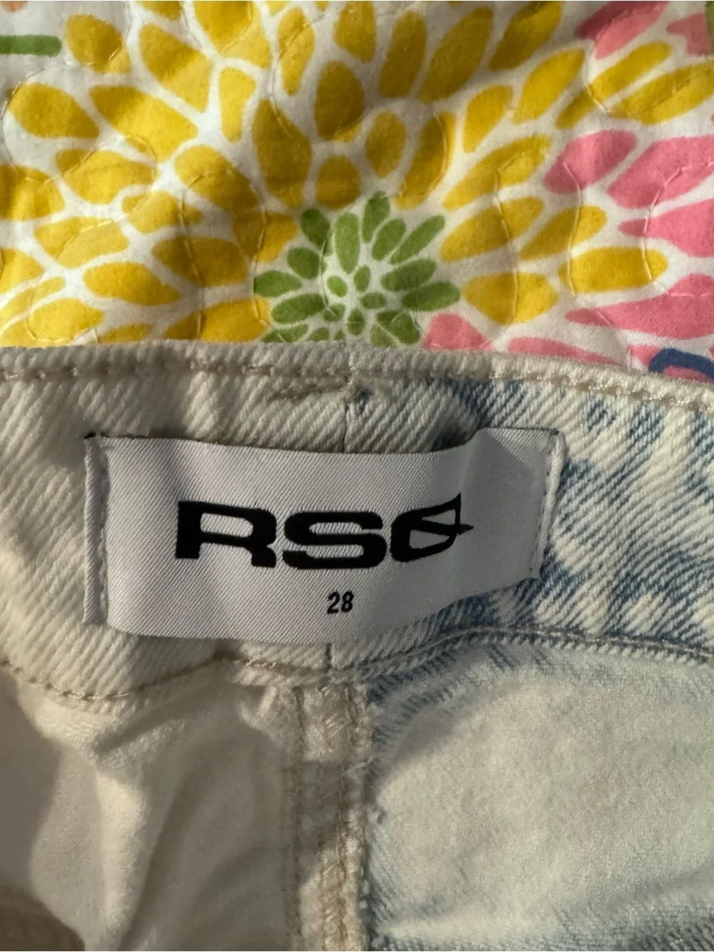 NWOT rsq size 28 women’s two toned jeans